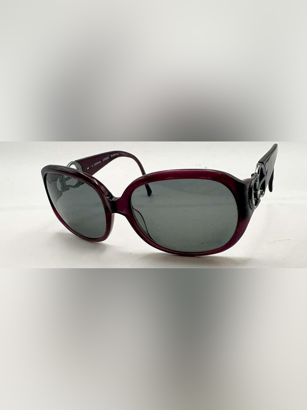 Cole Haan CH600 Purple Oval Sunglasses Frames Only